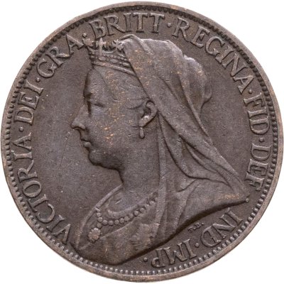 купить Великобритания 1 фартинг (farthing) 1895