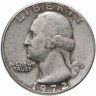 Купить США 1/4 доллара (25 центов, квотер, quarter dollar) 1965-1998, случайная дата и монетный двор