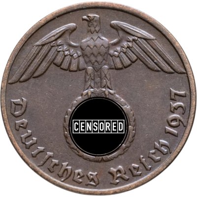 купить Германия (Третий рейх) 1 рейхспфенниг (reichspfennig) 1937 A