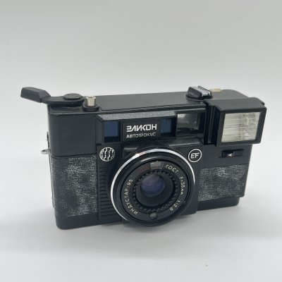 купить Фотоаппарат "Эликон автофокус" (не работает), пластик, стекло, Минский механический завод им. С.И. Вавилова (БелОМО), СССР, 1991 г.