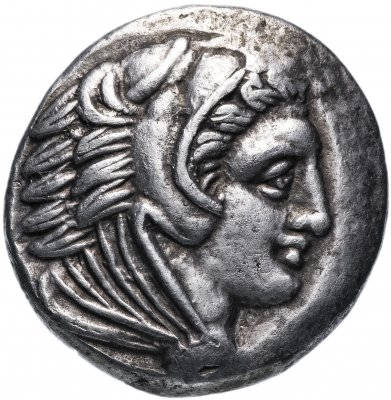 Купить Греция, Македонское царство, Александр III Великий, 336-323 годы до Р.Х., тетрадрахма, М.Д. Амфиполис.