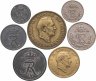 Купить Дания полный набор монет для обращения 1951-1959 (7 шт.)
