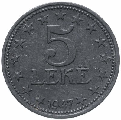 купить Албания 5 леков (leke) 1947