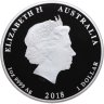 Купить Австралия 1 доллар 2018 Proof «Китайский гороскоп - год собаки. Лунный календарь» в цветном исполнении
