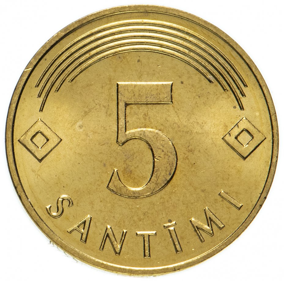 купить 5 сантимов (santimi) 2007     Латвия