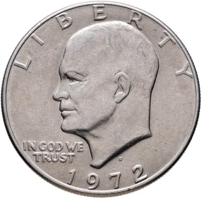 купить США 1 доллар (dollar) 1972 доллар Эйзенхауэра