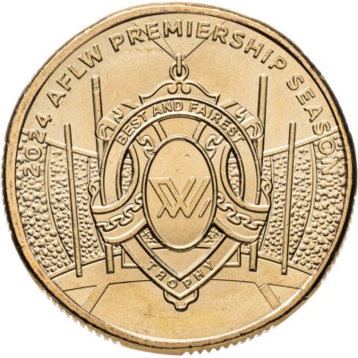 купить Австралия 1 доллар (dollar) 2024 "Австралийская футбольная лига - AFLW Premiership"