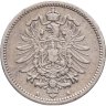 Купить Германская империя 20 пфеннигов (pfennig) 1874 A знак монетного двора: "A" - Берлин
