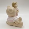 Купить Статуэтка "Девочка с медвежонком" Valerio Sole, керамика, Италия, 2025 г.
