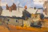 Купить Картина "Цыплята", художник Репин Николай Никитович (1932-2023 гг.), картон, масло, СССР, 1959 г.