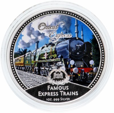 купить Ниуэ 2 доллара 2010 "Известные скоростные поезда-Восточный экспресс"