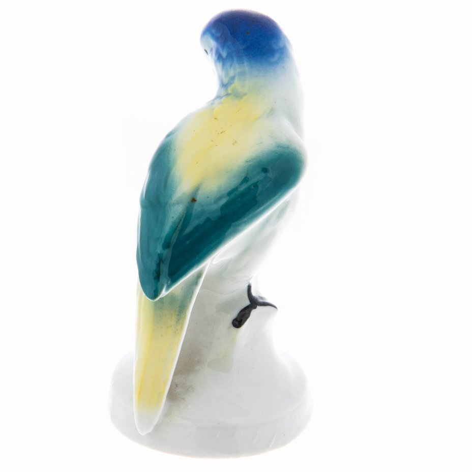 Статуэтка \"Попугай\", фарфор, аэрография, Китай, 2000-2015 гг ...