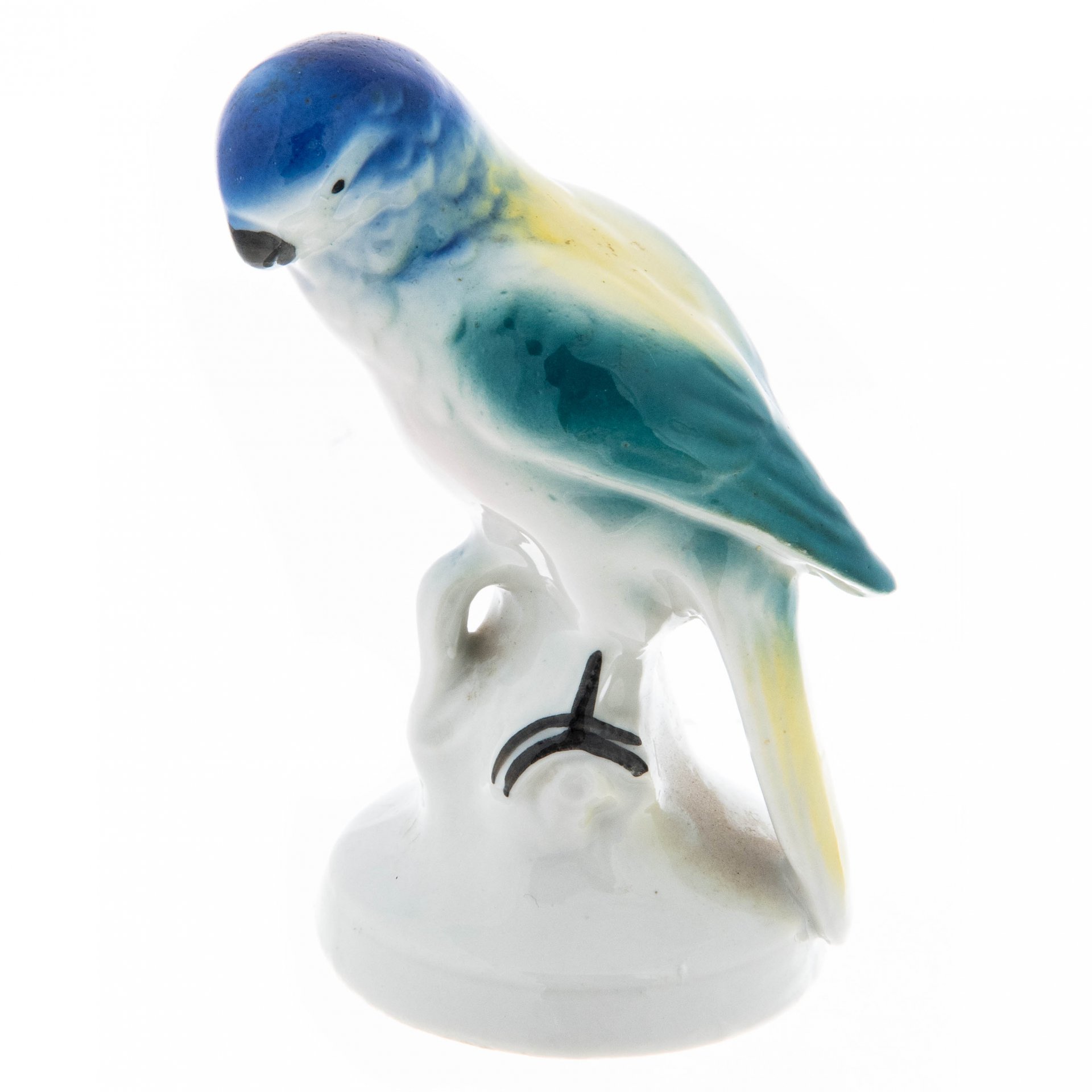 Статуэтка \"Попугай\", фарфор, аэрография, Китай, 2000-2015 гг ...