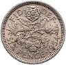 Купить Великобритания 6 пенсов (pence) 1964