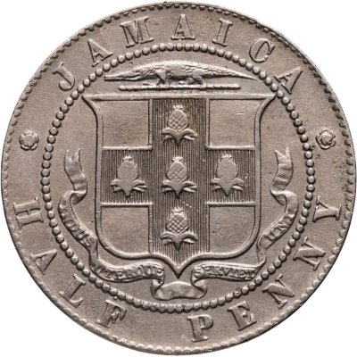 купить Ямайка 1/2 пенни (penny) 1926