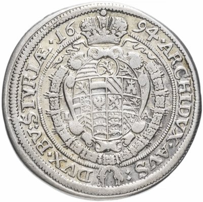 Купить Австрия 15 крейцеров (Kreuzer) 1694 Леопольд I, Габсбург