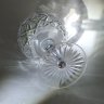 Купить Креманка (шампанница) с резным геометрическим декором, хрусталь, алмазная грань, СССР, 1970-1990 гг.
