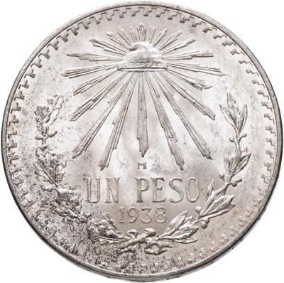 купить Мексика 1 песо (peso) 1938