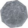 Купить Германия (Бенсхайм) нотгельд 10 пфеннигов 1917
