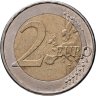 Купить Германия 2 евро 2009 F "10 лет Экономическому и валютному союзу"