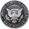 Купить США 50 центов (1/2 доллара, half dollar) 1992 Proof Kennedy Half Dollar (Кеннеди) знак монетного двора "S" - Сан-Франциско