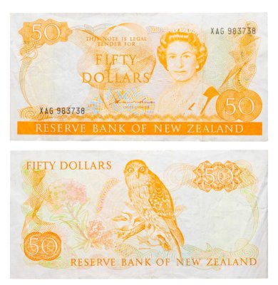 купить Новая Зеландия 50 долларов 1981-1992 год (Pick 174а)