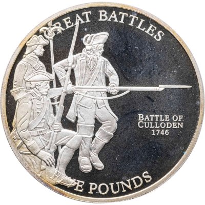 купить Джерси 5 фунтов 2009 "Великие сражения - Битва при Каллодене 1746"