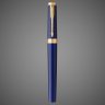Купить Ручка-роллер Parker "Ingenuity Blue GT" стержень: F, цвет чернил: black, в подарочной упаковке., Лаки и смолы: лак, легированная сталь, позолота, 2026 г.