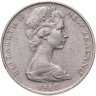 Купить Новая Зеландия 10 центов 1980