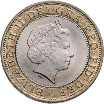 купить Великобритания 2 фунта (pounds) 2003