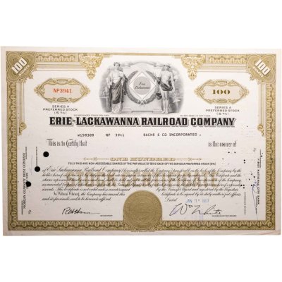купить США акции "Erie-Lackawanna Railroad Company" 1967