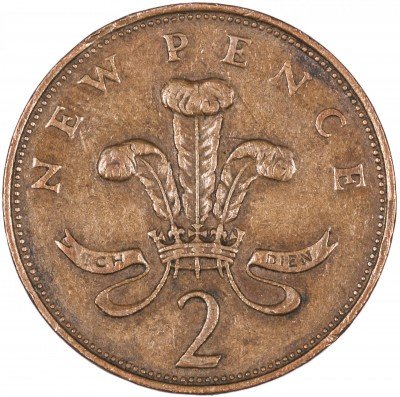 купить Великобритания 2 пенса 1971