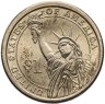 Купить США 1 доллар 2008 P "5-й президент США - Джеймс Монро", знак монетного двора "P" -  Филадельфия