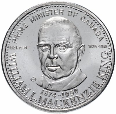 купить Канадский торговый доллар 1981 "Уильям Лайон Макензи Кинг"