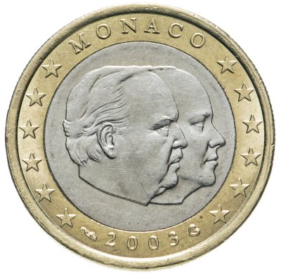 купить Монако 1 евро (euro) 2003