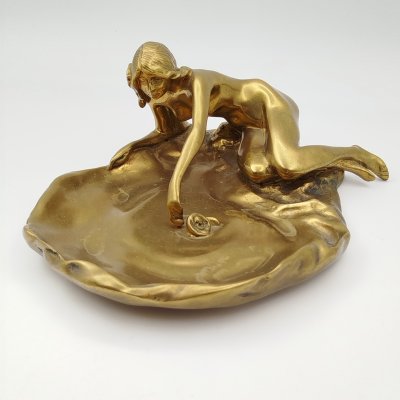 купить Пепельница (мелочница) "Русалочка", бронза, литье, ООО «Вель», Российская Федерация, 2010-2015 гг.