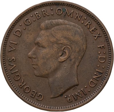 купить Великобритания 1 пенни (penny) 1937