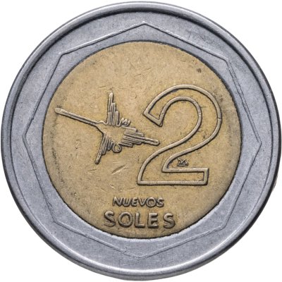 купить Перу 2 новых соля (nuevos soles) 2006