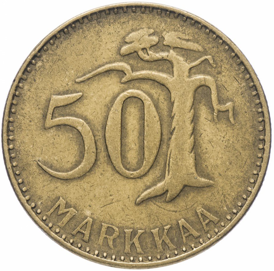 купить Финляндия 50 марок 1953