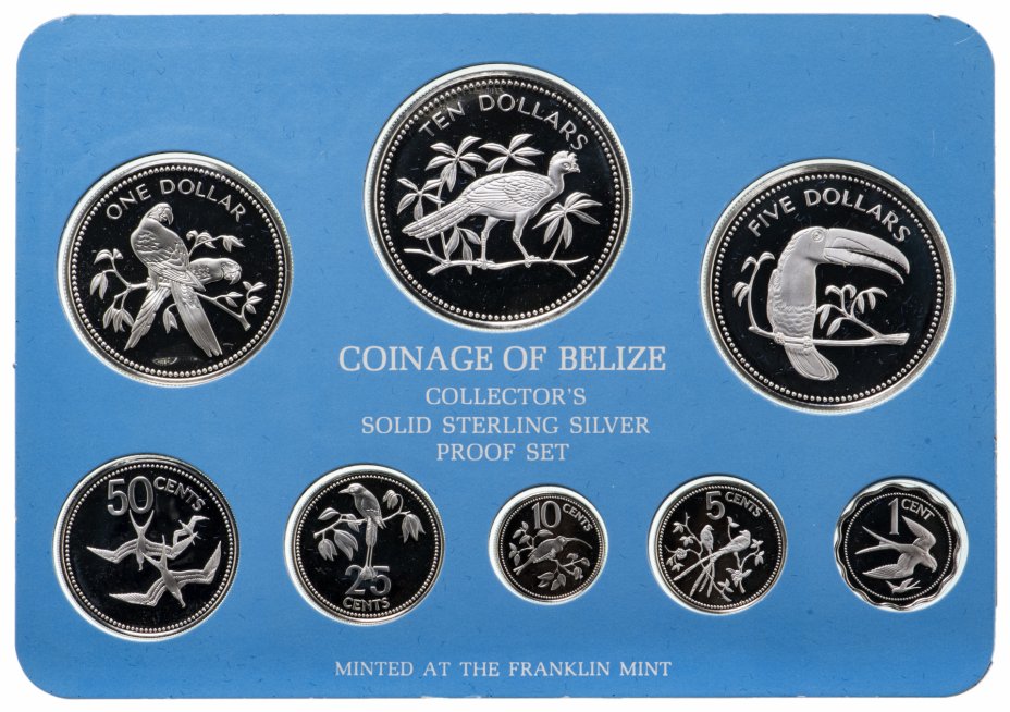 купить Белиз набор монет Proof 1978 набор из 8-ми монет