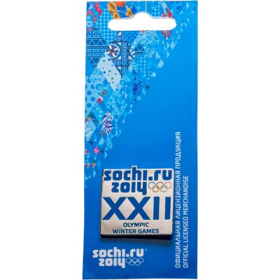 купить Значок РФ XXII Олимпийские Игры в Сочи 2014