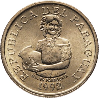 купить Парагвай 5 гуарани (guaranies) 1992 "FAO (ФАО)"