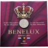 Купить Бенилюкс Бельгия, Нидерланды, Люксембург 2011 официальный набор евро из 24-х монет и жетона в буклете.