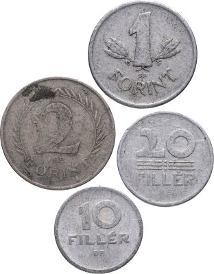 купить Венгрия набор из 4 монет 1949-1965