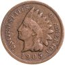 Купить США 1 цент (cent) 1905 Indian Head Cent