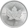 Купить Канада 5 долларов (dollars) 2024 "Кленовый лист" с новым портретом Короля Карла