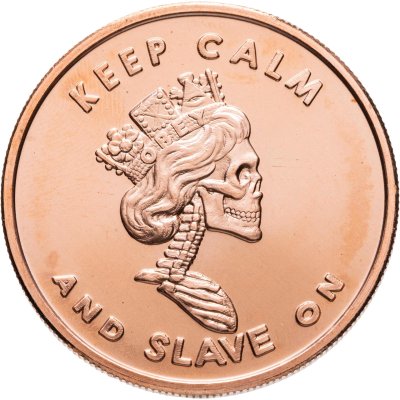 купить США 2017 "Keep Calm and Slave On"