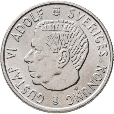 купить Швеция 2 кроны (kronor) 1957