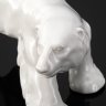 Купить Статуэтка "Белый медведь" по модели А.К. Тимуса, фарфор, Ленинградский фарфоровый завод (ЛФЗ), СССР, 1950-1960 гг.