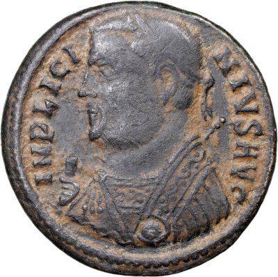 купить Римская империя. Лициний I. AE Фоллис / Нуммус AE3. 317–320 Никомедия